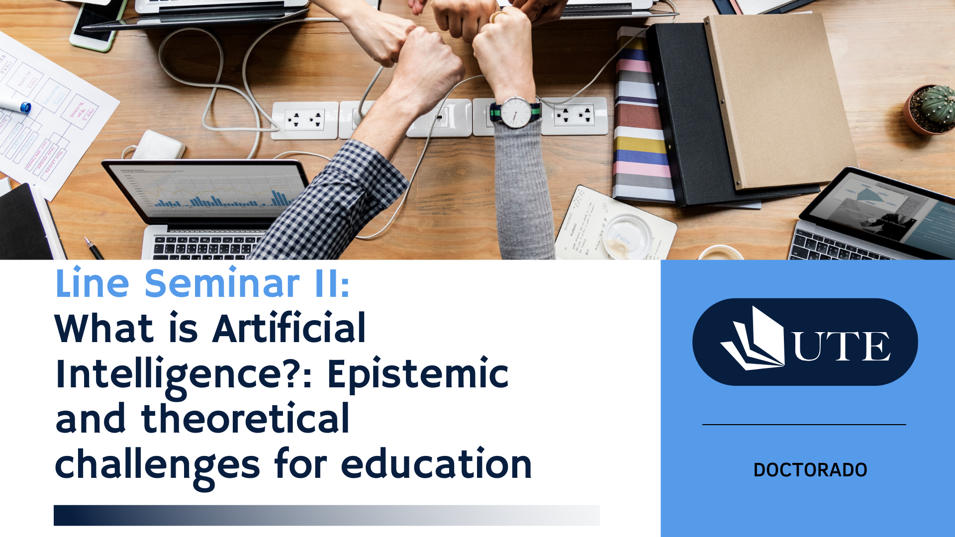 Line Seminar II: What is Artificial Intelligence?: Epistemic and theoretical challenges for education