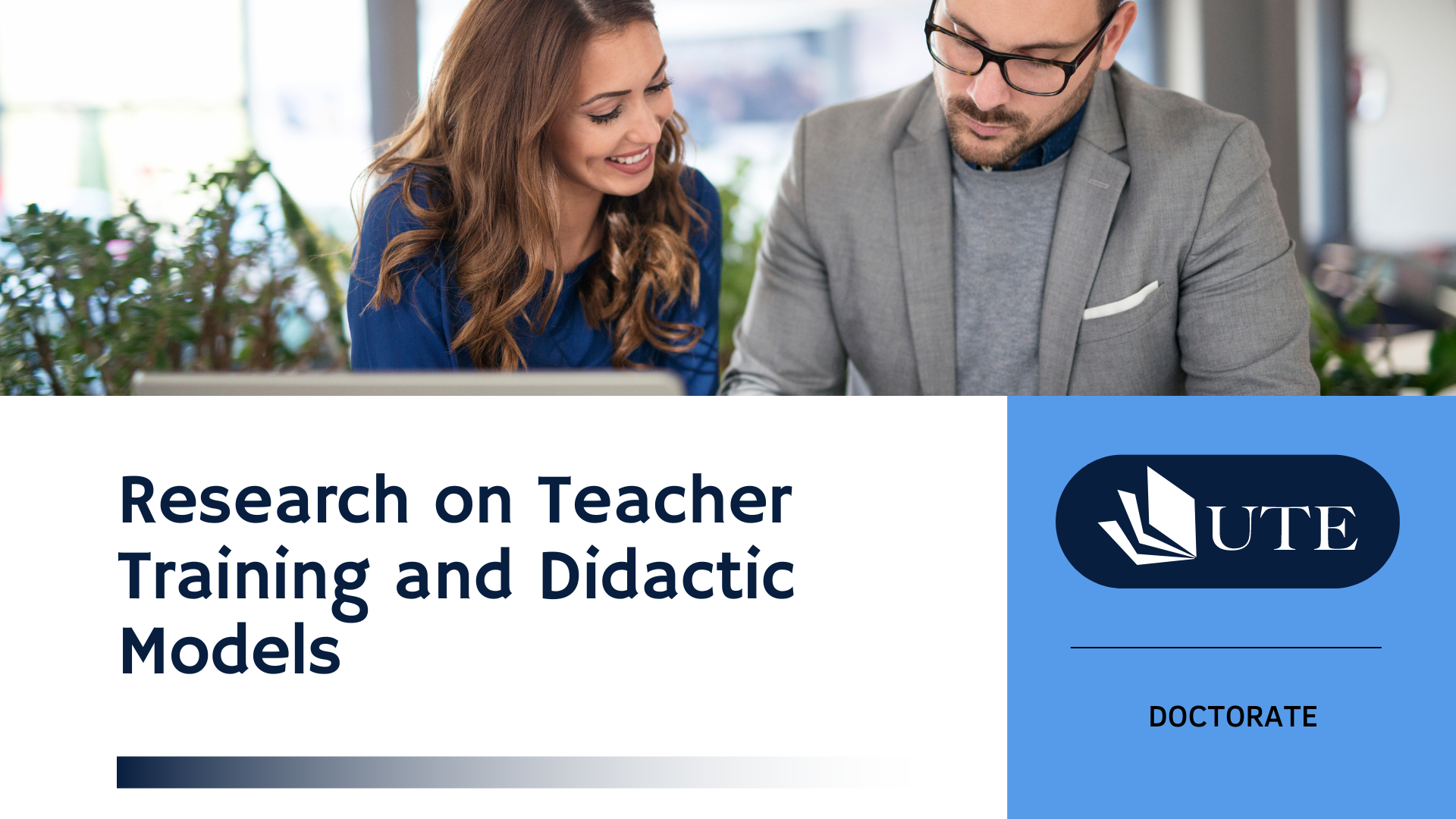 Research on Teacher Training and Didactic Models