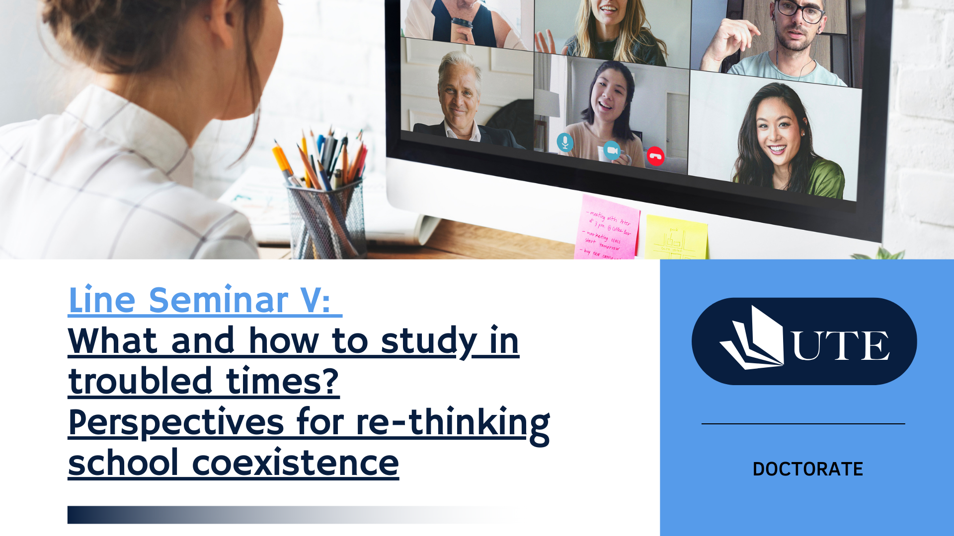 Emphasis Seminar V: What and how to study in troubled times? Perspectives for re-thinking school coexistence